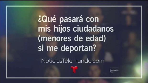Qué sucede con los menores de edad si deportan a sus padres