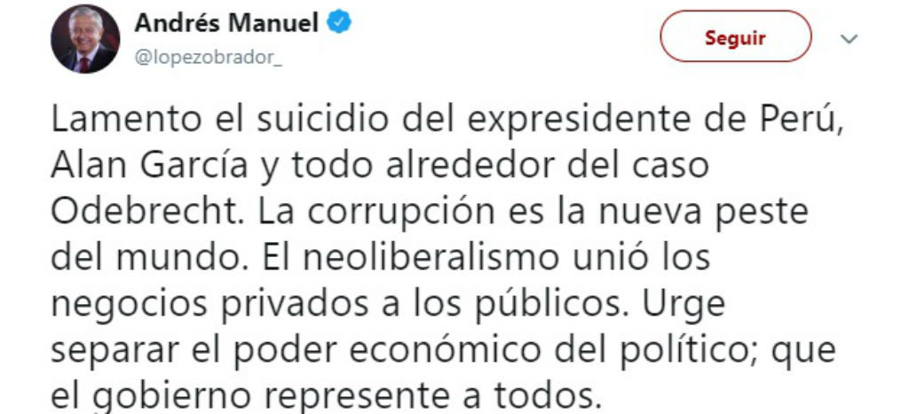 Corrupción, la nueva peste del mundo: AMLO; el presidente descansa en “días santos” y vuelve el domingo