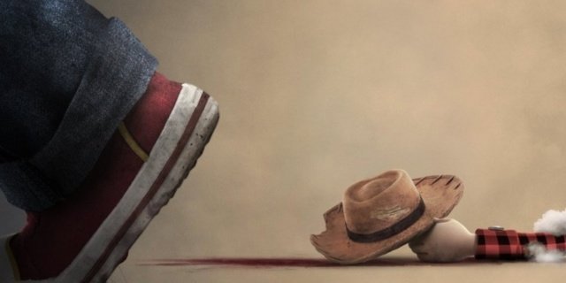 Juego de niños Reboot Trolls Toy Story 4 en un nuevo cartel hilarante