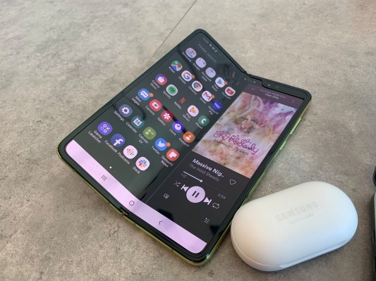 Notas del Samsung Galaxy Fold: día uno