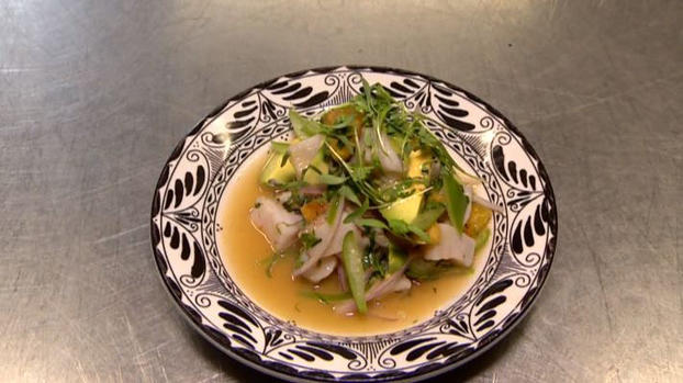 Chef mexicano adereza el ceviche con mezcal
