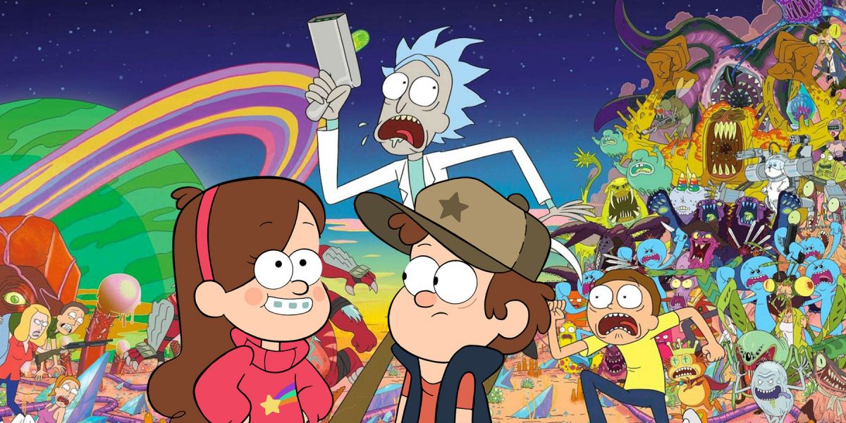 10 Gravity Falls huevos de Pascua escondidos en Rick y Morty