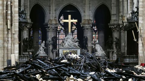 FRANCE-FIRE-NOTRE DAME