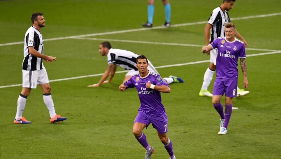 (Mandzukic / Cristiano Ronaldo (2), Casemiro y Asensio)