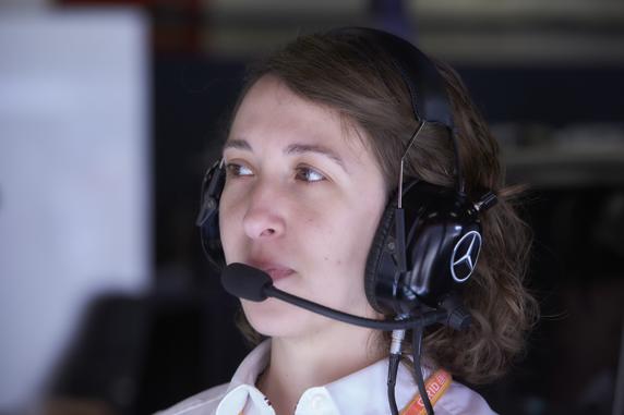 Marga Torres, de Mercedes