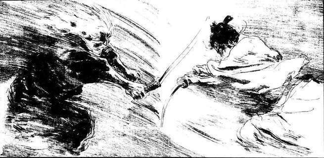 La venganza de los cómics - Lobo solitario y cachorro La venganza de los cómics - Lobo solitario y cachorro