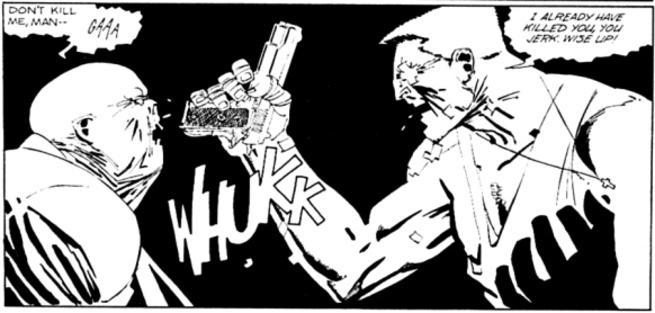 La venganza de los cómics - El duro adiós La venganza de los cómics - El duro adiós