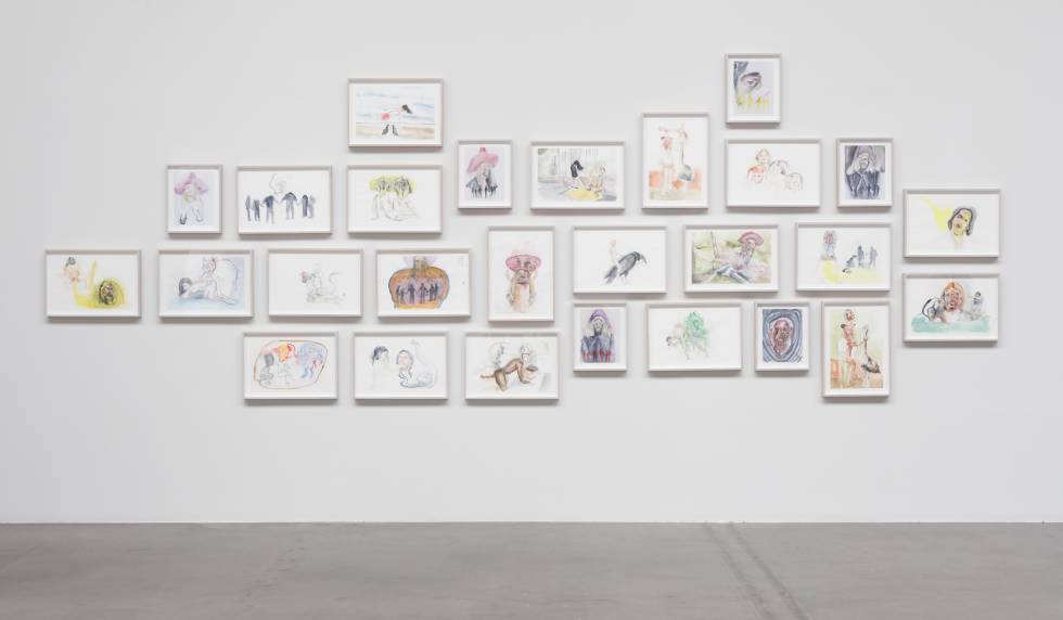 Acuarelas de Miguel Calderón.