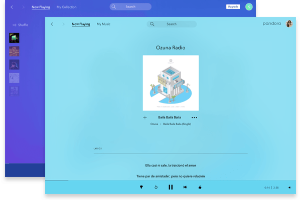 Pandora lanza una nueva aplicación nativa para Mac