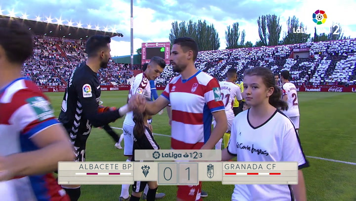 LaLiga 1|2|3: Resumen y Goles del Albacete (0) - (1) Granada del 20/05/2019