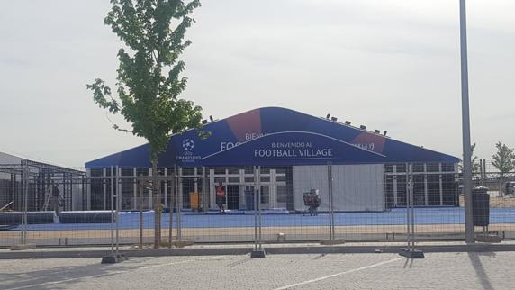 El Metropolitano se prepara para la final de Champions