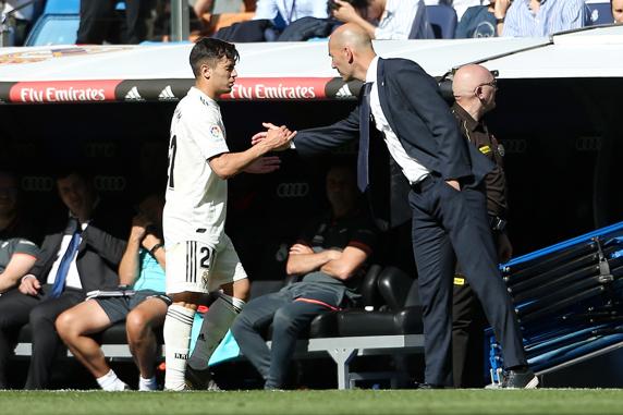 Brahim desea seguir bajo las órdenes de Zizou FOTO: GETTY