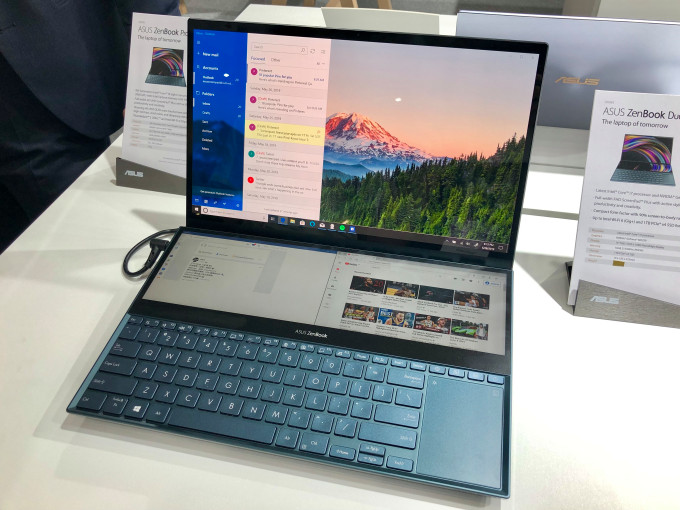 El ASUS ZenBook Pro Duo de doble pantalla, anunciado en Computex en Taipei