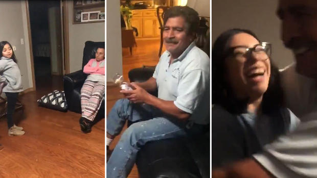 [TLMD - NATL] Viral: joven madre sorprende a padres inmigrantes con grata sorpresa