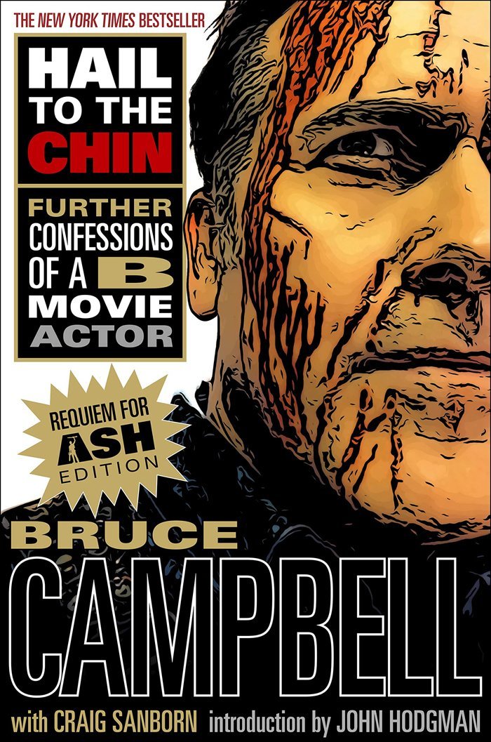 Bruce Campbell, si las barbillas podrían matar el réquiem por la ceniza.