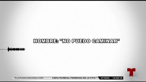 [TLMD - LV] Migrante herido llama a 911 para pedir ayuda
