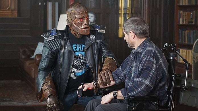 patrulla de la fatalidad acantilado y jefe