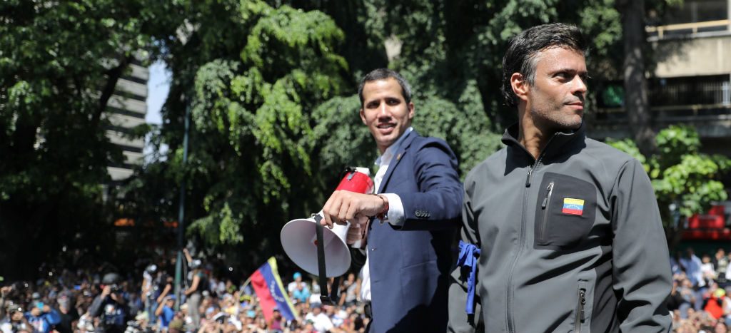 Leopoldo López y su familia están en la embajada de España en Caracas