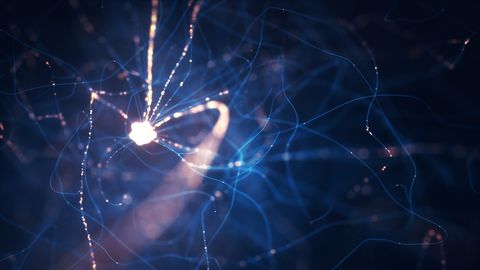 Células nerviosas, ilustración Células nerviosas, ilustración