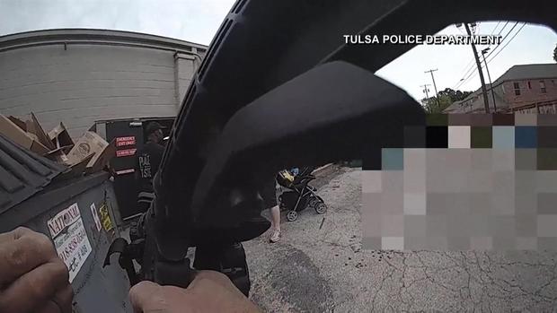 [TLMD - LV] Policía persigue a pie y balea a sospechoso en Tulsa