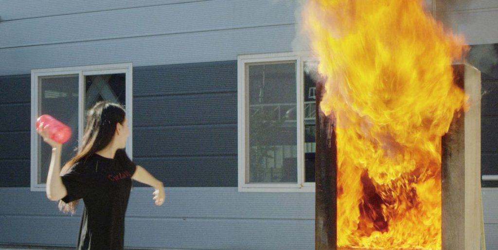 Samsung & # 039; s & # 039; Firevase & # 039; Es un extintor de incendios aplastante