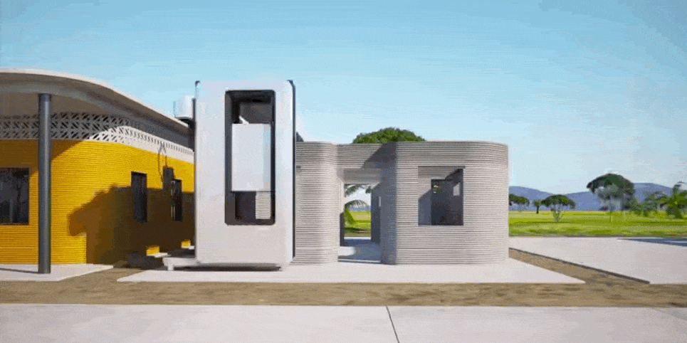Se construirá un vecindario entero impreso en 3D en 24 horas