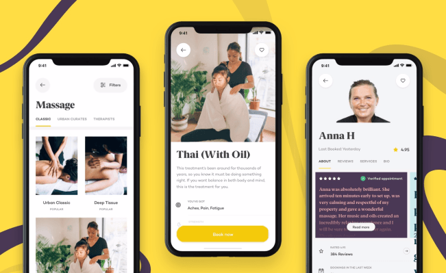 Urban cierra $ 10M Serie B en un intento por convertirse en una "ventanilla única" para servicios de bienestar a pedido