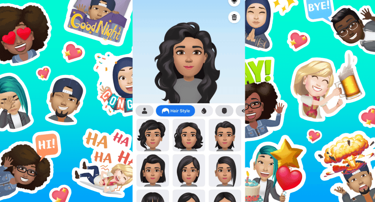 Facebook presenta Avatars, su competidor de Bitmoji