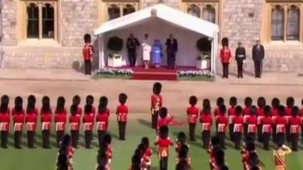 Trump llega a Gran Bretaña