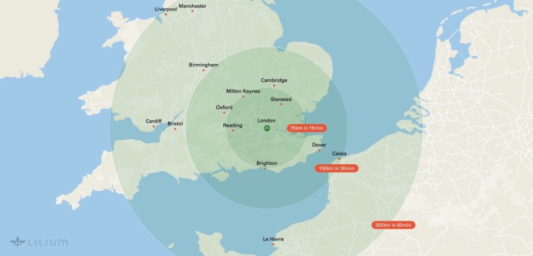Lilium, la ambiciosa compañía alemana de taxis aéreos, elige Londres para su nueva base de ingeniería de software.