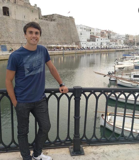 Ander Guevara se encuentra en Menorca