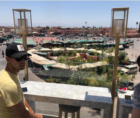 Andoni Zubiaurre, en Marraquech