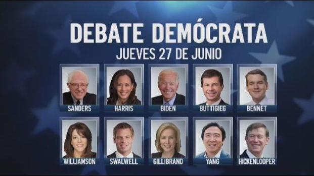 [TLMD - NATL] Todo listo para el primer debate demócrata