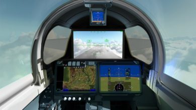 El jet supersónico X-59 de la NASA tendrá un televisor 4K en lugar de una ventana delantera