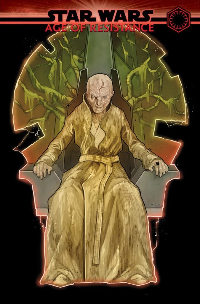 star wars edad de resistencia suprema líder snoke