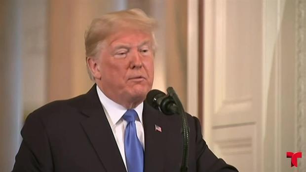 Trump se enfrenta a un periodista y ataca a la prensa: "Eres una persona terrible"