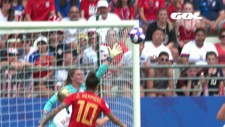 Mundial Femenino Francia 2019: Resumen del España - USA (1-2)