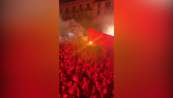 Fiesta desatada en Mallorca por el ascenso