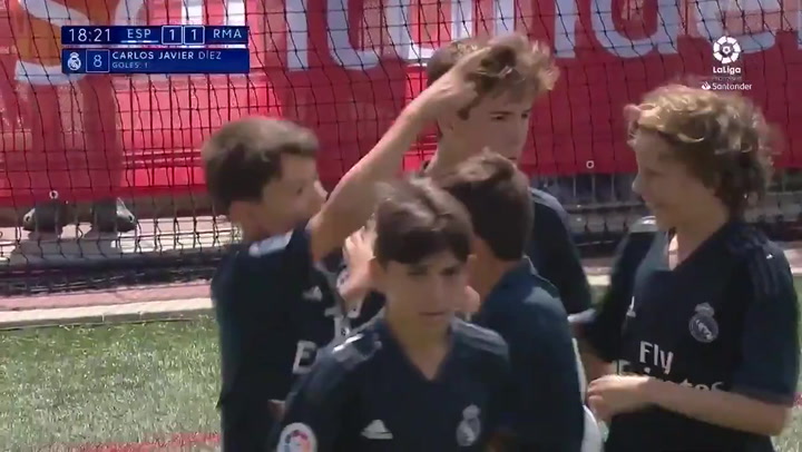 LaLiga Promises: Espanyol - Real Madrid. Golazo de Carlos Javier Díez (1-1)