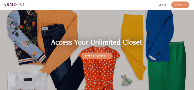 Armoire está buscando convertirse en lo cotidiano en Rent the Runway