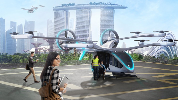 El nuevo concepto EmbraerX eVTOL de Embraer es accesible, autónomo y cortés