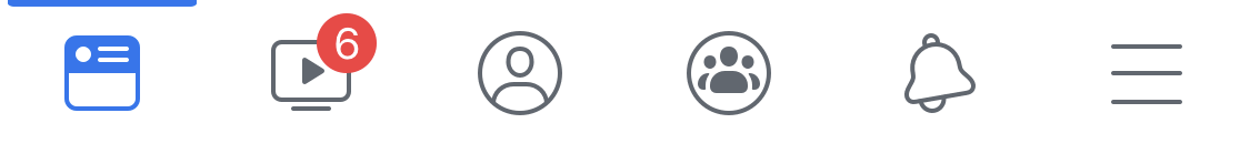 Puntos de notificación de Facebook Puntos de notificación de Facebook