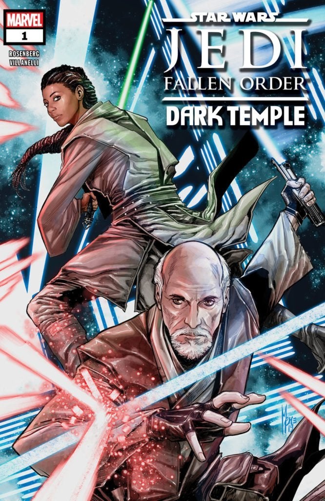 Guerra de las galaxias jedi orden caida orden del templo oscuro una portada