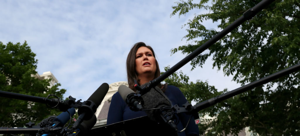 Sale Sarah Sanders de la Casa Blanca; la ‘destapa’ Trump para gubernatura de Arkansas