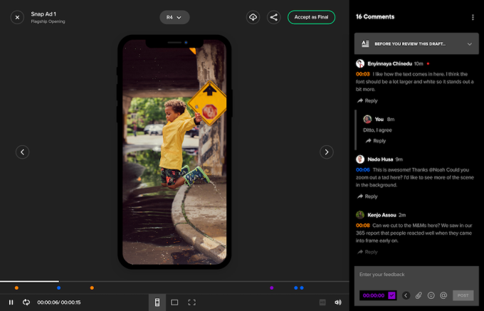 VidMob captura de pantalla