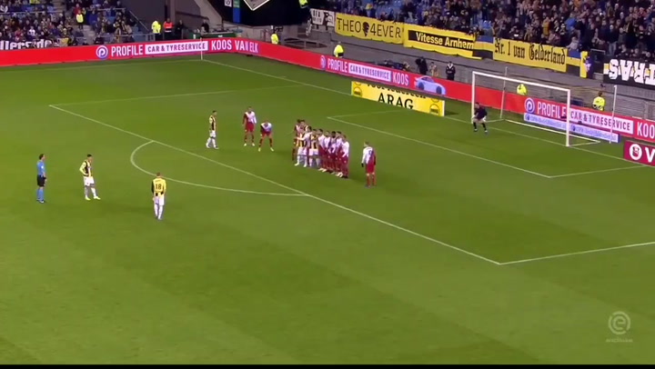 El golazo de Odegaard con el Vitesse