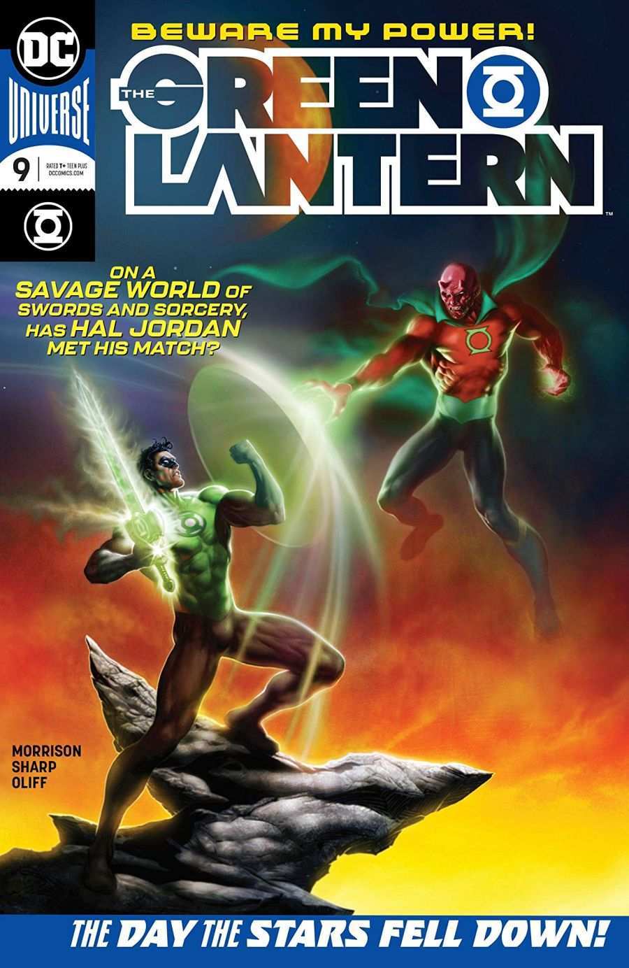 La linterna verde # 9