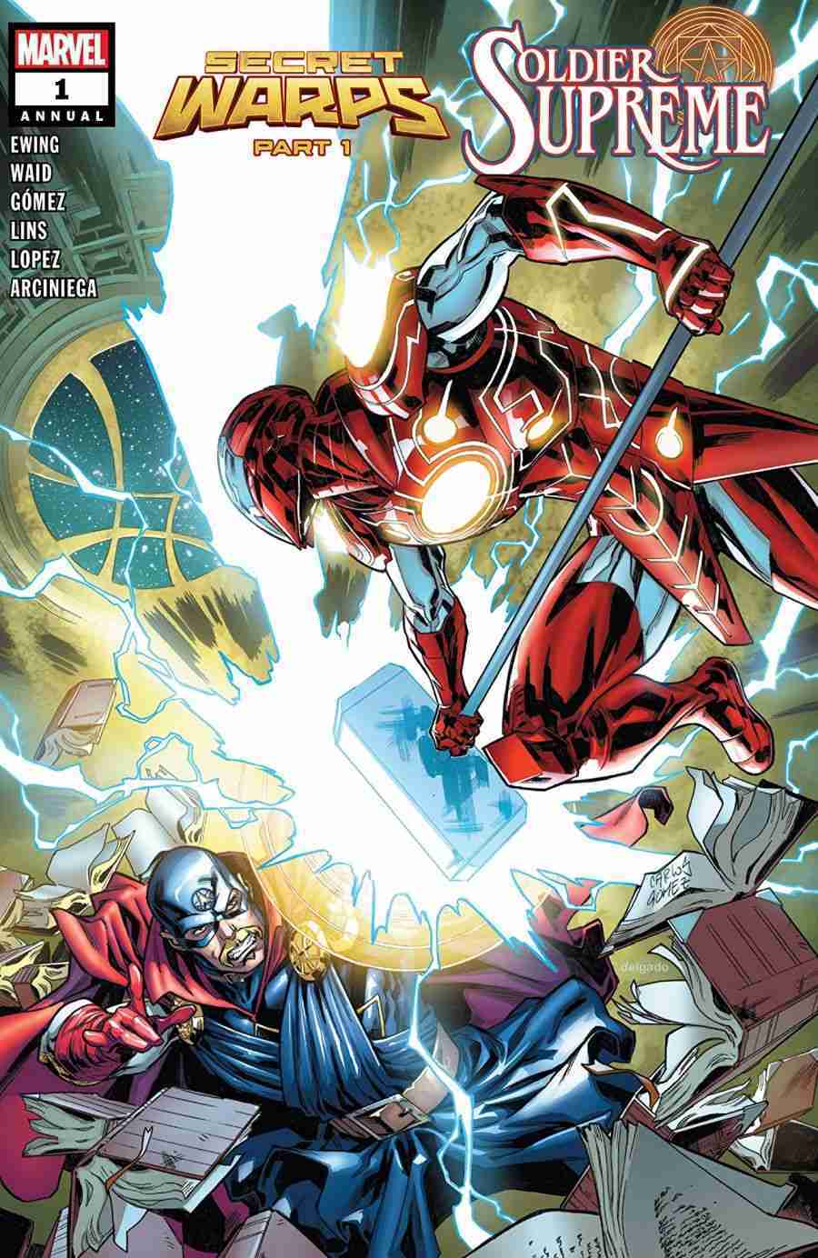 Secret Warps Soldado Supremo Anular # 1 Secret Warps Soldado Supremo Anular # 1