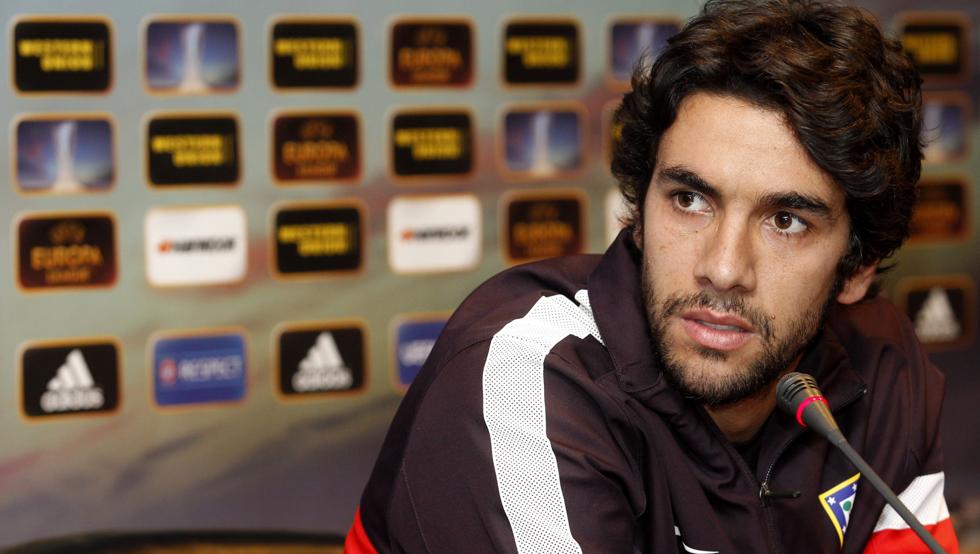 At.Madrid. Rueda de prensa de Silvio Azevedo previo a un partido de Europa League.