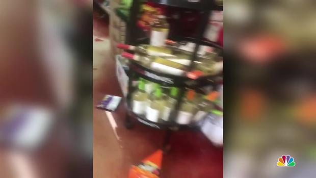 [TLMD - LA] Imágenes de una tienda de licores después del temblor con epicentro en Ridgecrest